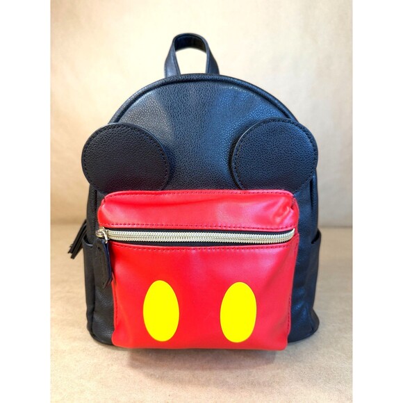 Danielle Nicole Disney Mickey Mouse Ears Cosplay Mini Backpack Black Red main image 7